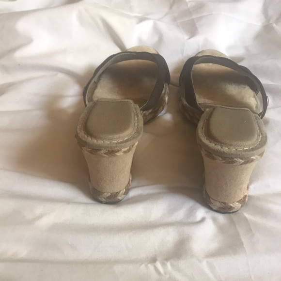 UGG AUSTRALIA MARGOT WEDGE SANDALS - Picture 8 of 12
